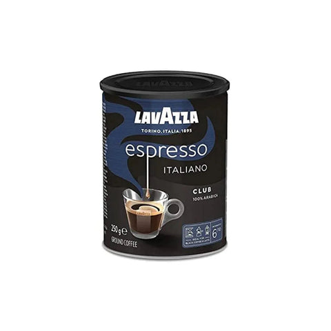 Lavazza Espresso Italiano Club Ground Coffee Can 250g - CAFELAX