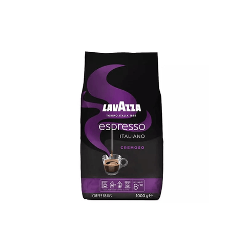 Lavazza Espresso Italiano Cremoso Whole beans Coffee 1Kg - CAFELAX