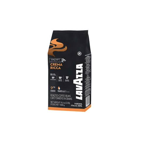 Lavazza Expert Crema Ricca Whole Beans Coffee - 1 Kg - CAFELAX