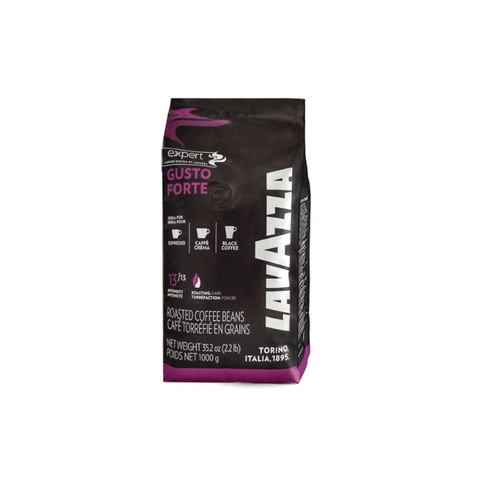 Lavazza Expert Gusto Forte Whole Beans Coffee - 1 Kg - CAFELAX