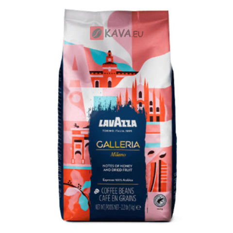 Lavazza Galleria Milano 100% Arabica Whole beans Coffee 1Kg