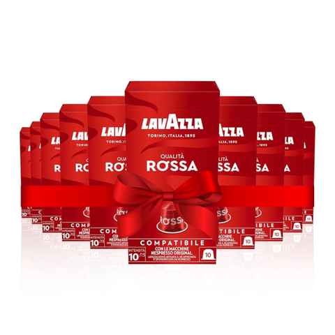 Lavazza Qualita Rossa Bundle 10*10 Capsules - CAFELAX