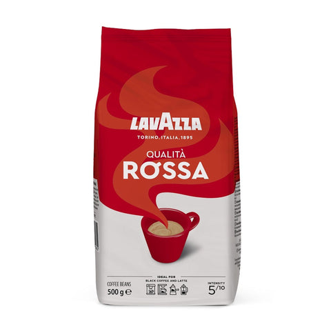 Lavazza Qualita Rossa Whole Beans Coffee 500g