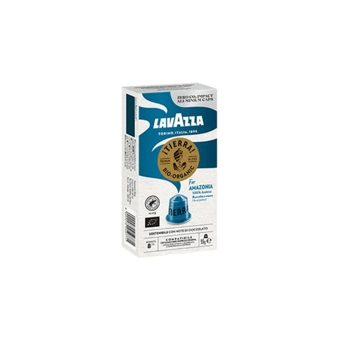 Lavazza Teirra Bio Organic For Amazonia Coffee Capsules - 10 Capsules - CAFELAX