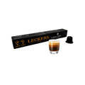 Leckers Espresso Forte coffee Capsules- 10 Capsules - CAFELAX