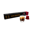 Leckers Espresso Rosso coffee Capsules- 10 Capsules - CAFELAX