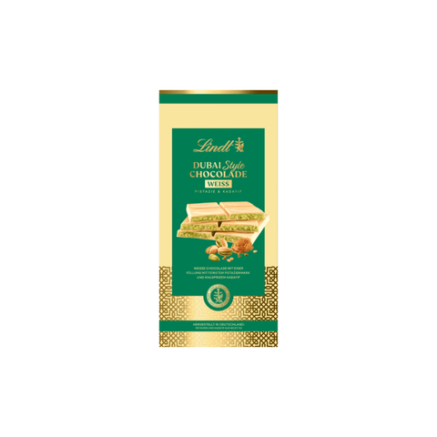 Lindt Dubai Style Chocolate Pistachio Kunafa & Weiss 150g