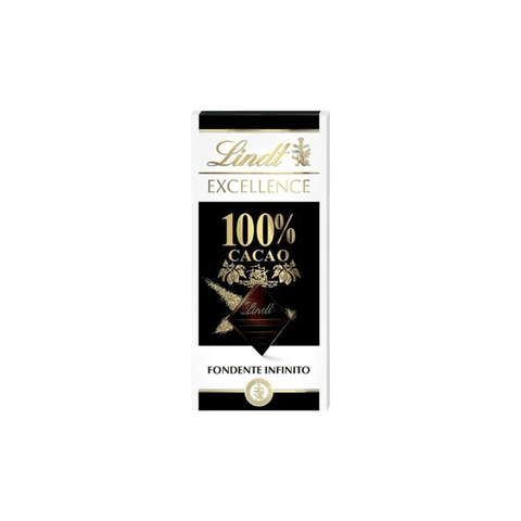 Lindt Excellence 100% Dark Chocolate 50g - CAFELAX