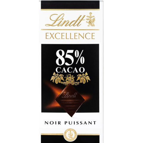 Lindt Excellence Dark 85% Cocoa Chocolate 100g