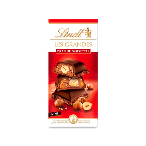 Lindt Les Grandes Praline Hazelnut Dark Chocolate 225g