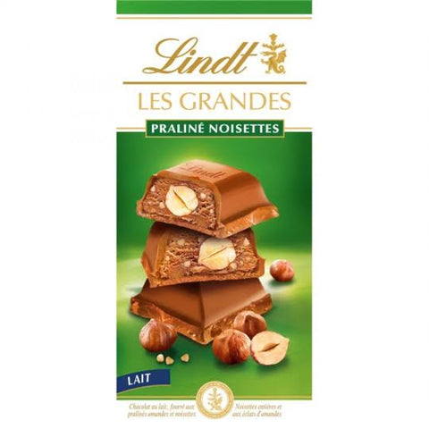 Lindt Les Grandes Praline Hazelnut Light Chocolate 225g