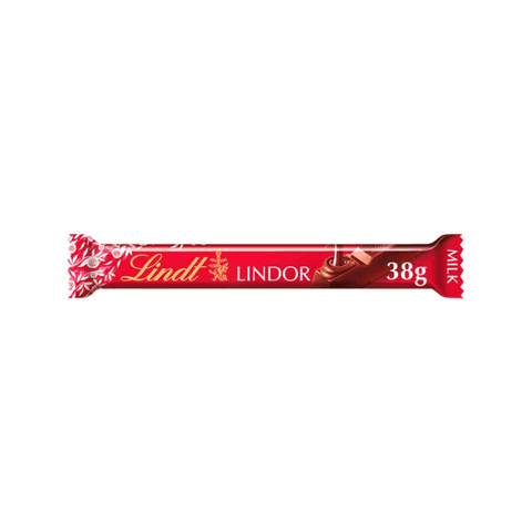 Lindt Lindor Milk Chocolate Bar 38g - CAFELAX