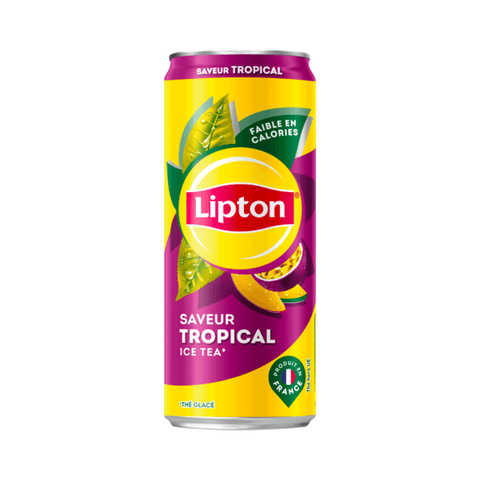 Lipton Ice Tea Tropical Fruit Can 330ml