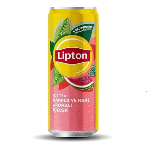 Lipton Ice Tea Watermelon & Mint Can 330ml