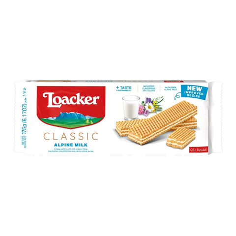 Loacker Classic Alpine Milk Wafer 175g