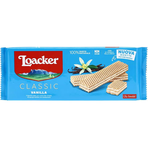 Loacker Classic Vanilla Wafer 175g