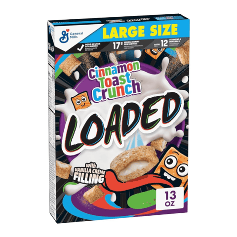 Loaded Cereal Cinamon Toast Crunch With Vanilla Cream 368g