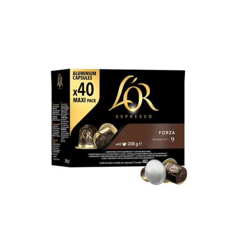 L'or Forza Coffee Capsules - 40 Capsules - CAFELAX