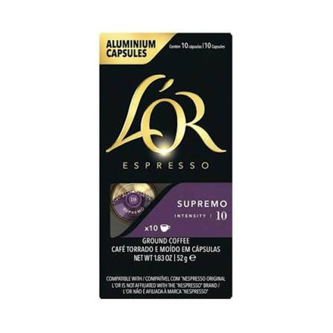 L'or Supremo Coffee Capsules - 10 Capsules