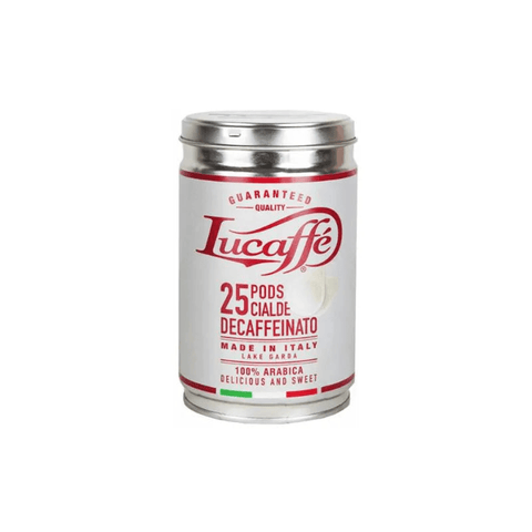 Lucaffe Decaffeinato 100% Arabica Easy Serving Pods - 25 Pods - CAFELAX