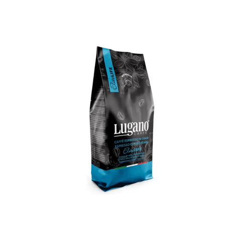 Lugano Elite Life Whole Beans Coffee 1 Kg - CAFELAX