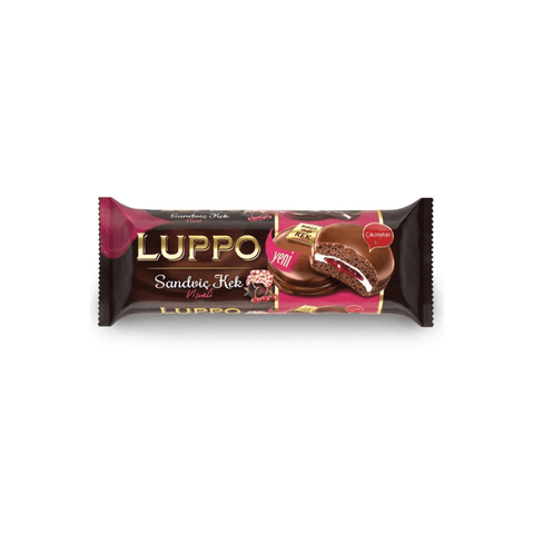Luppo Cherry Sandwich Cake 182g - CAFELAX