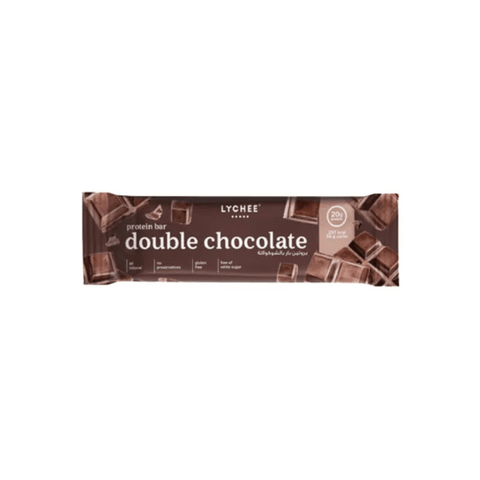 Lychee Double Chocolate Protein Bar 20g Protien 70g - CAFELAX