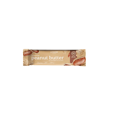 Lychee Peanut Butter Protein Bar 20g Protien 70g - CAFELAX