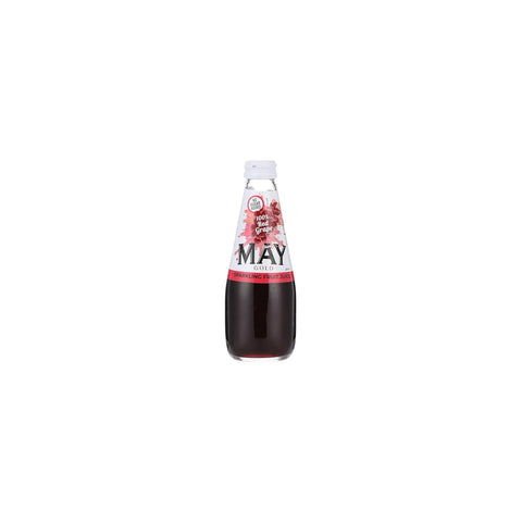 MAY GOLD Red Grape Sparkling Fruit Juice No Sugar 250ml - CAFELAX