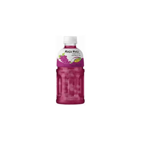 MOGU MOGU Grape Flavored Drink With NATA DE COCO 320ml - CAFELAX