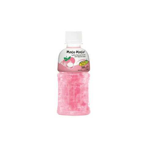 MOGU MOGU Lychee Flavored Drink With NATA DE COCO 320ml - CAFELAX