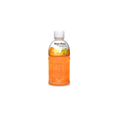 MOGU MOGU Orange Flavored Drink With NATA DE COCO 320ml - CAFELAX
