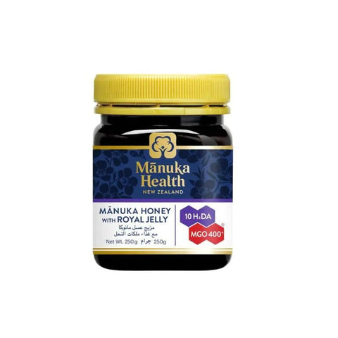Manuka Health - Manuka Honey 400 MGO With Royal Jelly - 250g - CAFELAX