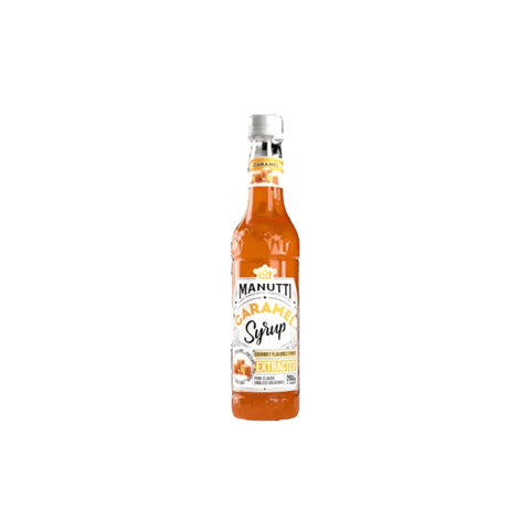 Manutti Caramel Syrup 350 ml - CAFELAX