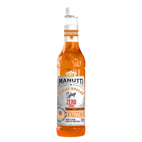 Manutti Creme Brulee Zero Sugar Syrup 350 ml