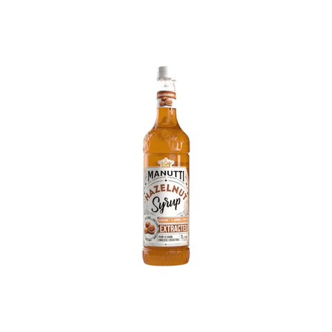 Manutti Hazelnut Syrup 1L - CAFELAX