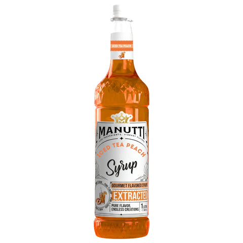 Manutti Iced Tea Peach Syrup 1L