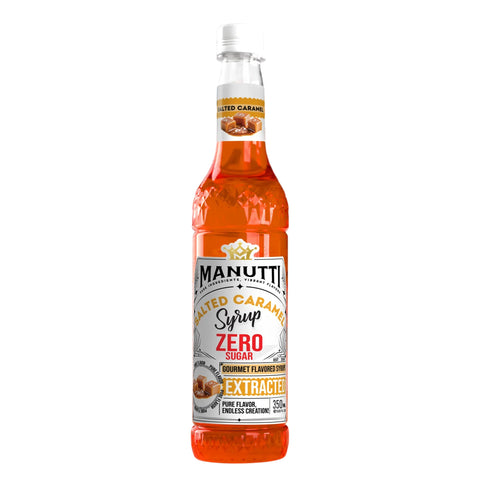 Manutti Salted Caramel Zero Sugar Syrup 350 ml