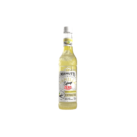 Manutti Vanilla Zero Sugar Syrup 350 ml - CAFELAX