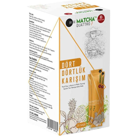 Matcha Premium Quattro 7 Thee Perziksmaak 20 Pieces