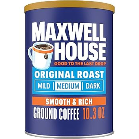 Maxwell House Original Medium Roast Ground Coffee 293g