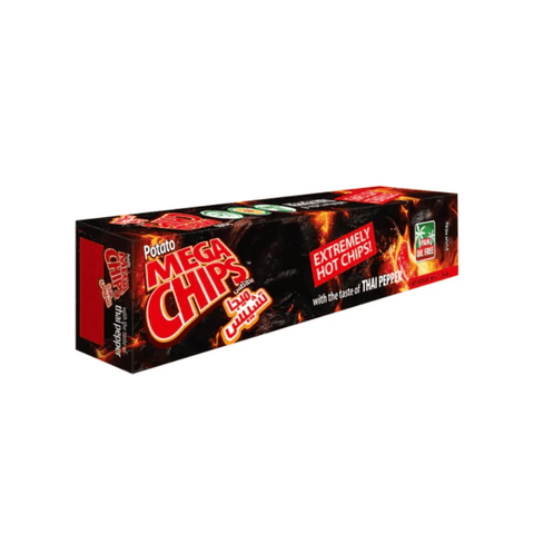 Mega Chips Extremely Hot With thai Pepper 50g - CAFELAX