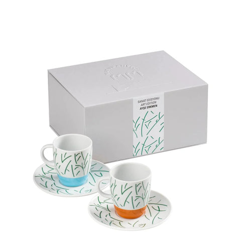 Mehmet Efendi Turkish Coffee 2 Cups Set