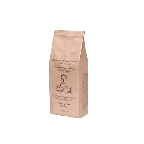 Mehmet Efendi Turkish Roasted Whole Beans Coffee 500g - CAFELAX