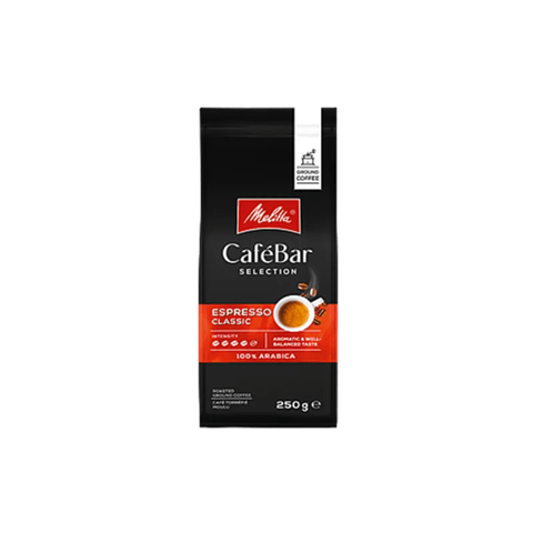 Melitta Cafebar Espresso Classic Ground Coffee 250g - CAFELAX
