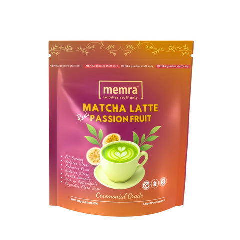 Memra Matcha Latte Passion Fruit 80g