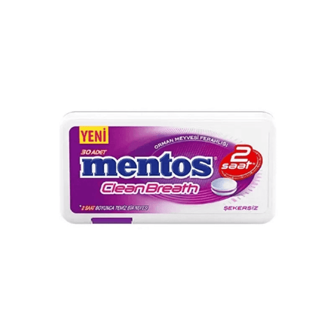 Mentos 2 Hours Clean Breath Fruit 21g - CAFELAX