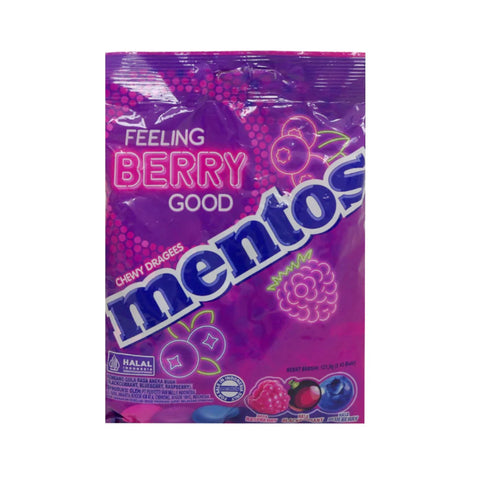 Mentos Berry Good Chewy Dargees 121.5g