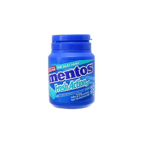 Mentos Fresh Action Gum - 56g - CAFELAX