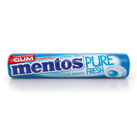 Mentos Pure Fresh Mint Sugar Free Gums 9 Pieces - 15.75g
